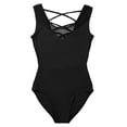thumbnail image 4 of DPOIS Women's Ballet Dance Gymnastics Leotard Bodysuit Dancewear, 4 of 7