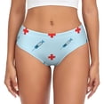 thumbnail image 1 of Fotbe Syringe And Red Cross Calzones Estampados para Mujer – Ropa Interior de Algodón, Cómoda, Suave y Elástica-XX-Large, 1 of 6