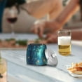 thumbnail image 5 of Yayeee Ashtray with Lid for Cigarette Smokeless Stainless Steel Home Ash Holder, Magical Forest Glowing Lights, 5 of 7