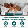 thumbnail image 5 of FurHaven Waterproof Throw Blanket For Dogs & Indoor Cats, Reversible Protective Pet Blanket, Extra Large, Long Faux Fur & Velvet, Gray, 5 of 9