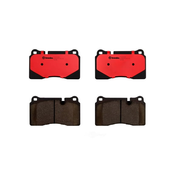 Brembo P44018N NAO BRAKE PADS Fits select: 2006-2009 LAND ROVER RANGE ROVER SPORT SUPERCHARGED, 2006-2009 LAND ROVER RANGE ROVER SUPERCHARGED