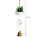 thumbnail image 3 of Fiudx Campanas de Viento de Resina, Diseño de Campanilla de La Buena Suerte, Dulce Sonido para El Hogar, Adorno Colgante Decorativo, Multiusos para Puertas y Ventanas, Ideal para Regalar, Tamaños de, 3 of 5