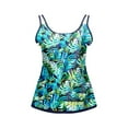 thumbnail image 3 of Wovix Oversized Flowy Tankini Tops For Women Modest Bathing Suit Loose Fit Swimsuit Swim Tops No Bottom, 3 of 3