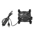 thumbnail image 2 of Ventilador Para Caja De PC De 90 Mm, Ventilador Eficiente Para Caja De Computadora Con Ajuste De 3 Niveles 2800 RPM Para Consola De Juegos, 2 of 7