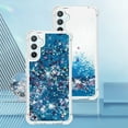 thumbnail image 6 of Slim Fit Phone Case for Samsung Galaxy A54 5G, Glitter Liquid Quicksand Effect Silicone Soft TPU Case with Camera Lens and Screen Protection for Galaxy A54 5G,LSWT Blue, 6 of 13
