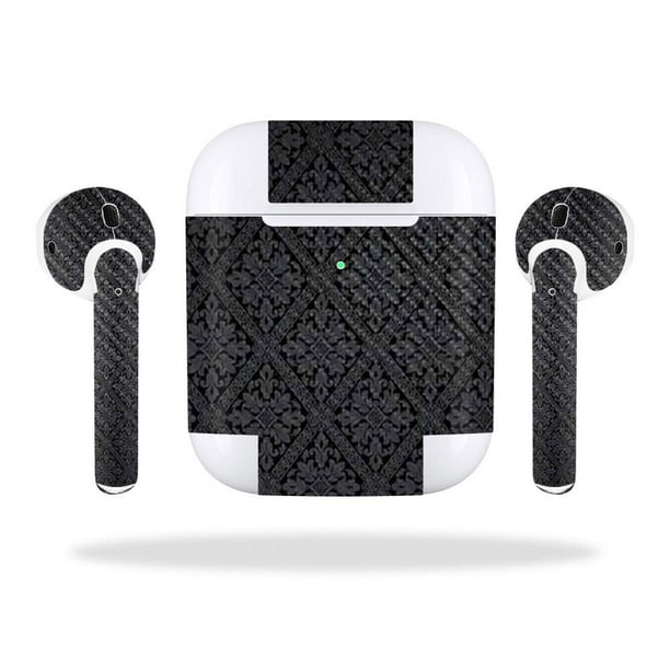 Mightyskins Piel De Fibra De Carbono Para Apple Airpods 2 (2019) – Glamoroso | Acabado Protector De Fibra De Carbono Texturizado Duradero | Fácil De Aplicar Quitar Y Cambiar Estilos | Hecho En Los Ee.