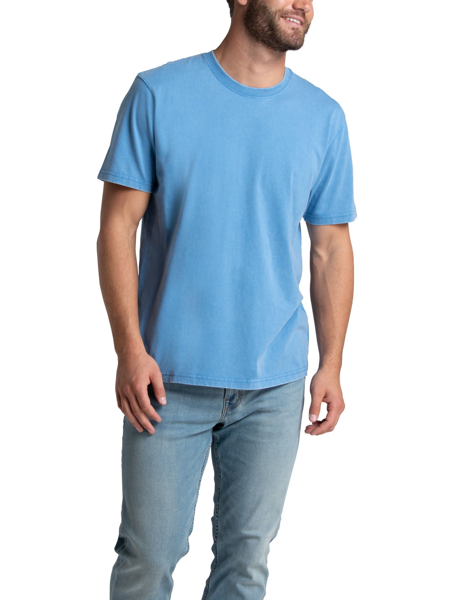 Fruit of the Loom Men's Ultra-Soft Garment Dyed Crewneck T-Shirt, Sizes S - 2XL
