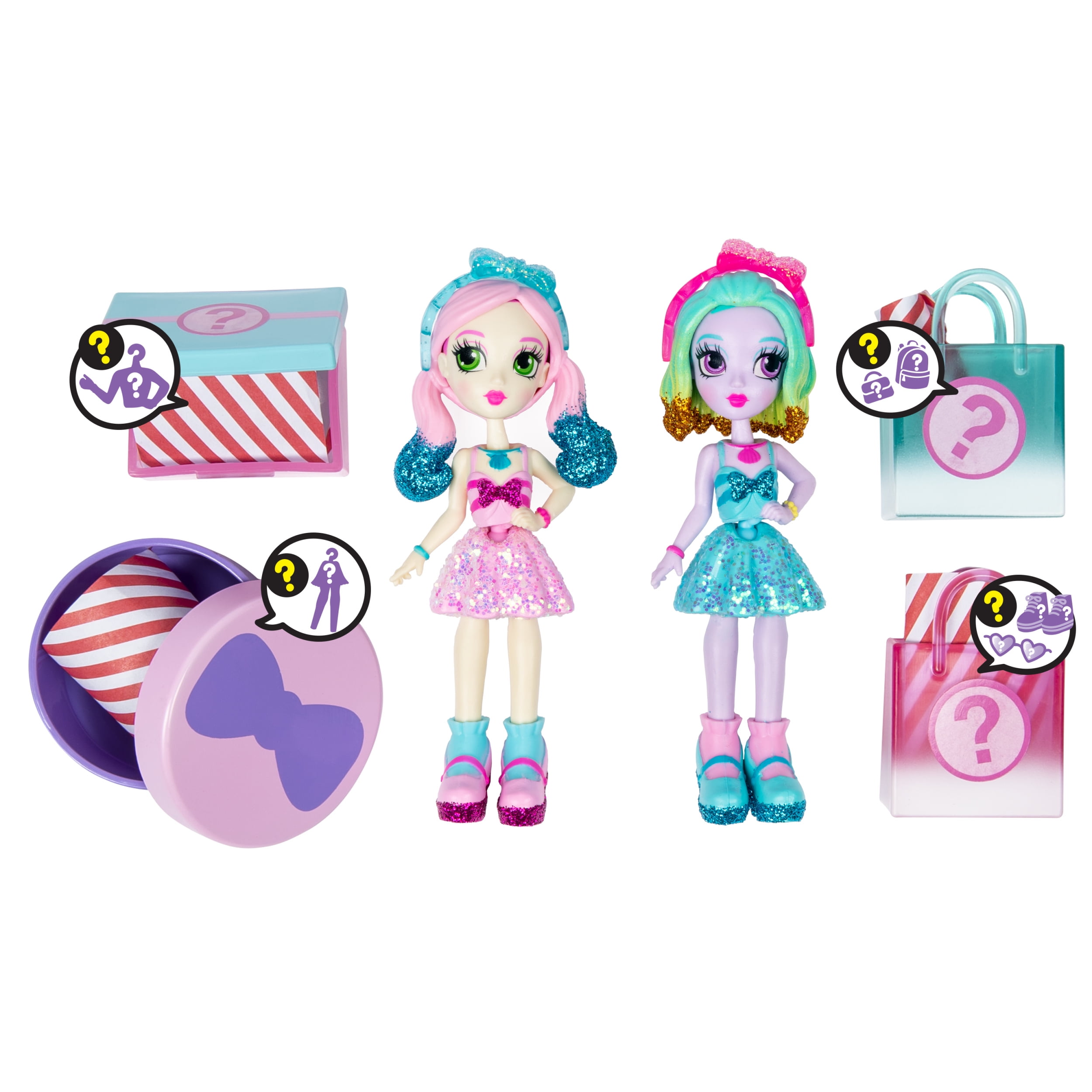 Off The Hook Style Doll, Jenni (Summer Vacay), 4-inch Small Doll with Mix  and Match Fashions, for Girls Aged 5 and Up