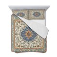 thumbnail image 7 of Ethnic Rustic Twin Size Down Alternative Comforter,Lightweight Comforter Quilt Bedding Set with Pillow Shams Boho Southwestern Antique Orange Blue Green All Seasons Bed Comforter Duvet Insert 68"x86", 7 of 7