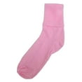 thumbnail image 3 of 3 PAIR-Women's Cotton Ankle Anklet Socks-White and Colors, 3 of 6