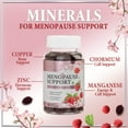 thumbnail image 6 of Menopause Supplements for Women Gummies - Complete Natural Mild Hot Flashes & Night Sweats Support, 16 in 1 Multi-Benefit Female Menopause Relief Gummy, Support for Balance & Energy - 60 Gummies, 6 of 9