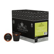 Harney and Sons Tropical Green Single Serve Tea Pods, 24 Pack | Compatible with Keurig K Cup Brewers | No Sugar Added | One Capsule Per Cup