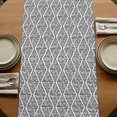 thumbnail image 5 of Table Runners 72 Inches Long Dress Scarves, Black White Farmhouse Kitchen Table Runner, Coffee Tablerunners, Modern Abstract Art Farmhouse 18x72 Inch, 5 of 9