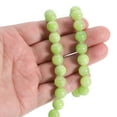 thumbnail image 4 of 38 Pcs 10mm Natural Stone Beads Round Gemstone Beads for DIY Bracelet Necklace Jewelry Making Grass Green, 4 of 4