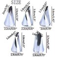 thumbnail image 2 of 5 pcs Russian Piping Tips Stainless Steel Piping Tips Icing Nozzles Cake Decorating Icing Nozzles Cake Decorating Set For DIY Pastry Tools (5 pcs Flow, 2 of 4