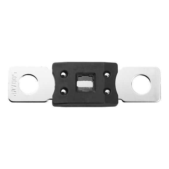 Fuse 500A Universal Slow Blow Blade Style Fuse Bolt Down Fuse for Car Vehicle Automotive Marine Audio Video System Black