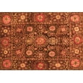 thumbnail image 1 of Ahgly Company Indoor Rectangle Oriental Orange Traditional Area Rugs, 2' x 4', 1 of 4