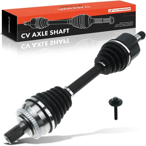 A-Premium CV Axle Shaft Assembly Compatible with Volvo S70 V70 1999-2000, L5 2.4L Naturally Aspirated, Front Left Driver Side, Replace# 8251513, 8251517