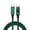 Green, variant on Tibvox Portability USB C to USB C Cable 100W USB Type C Quickly Charge Cable with Digital Display for Notebook Mobile Device