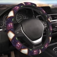 thumbnail image 4 of XMXT Cartoon Games Elements Steering Wheel Cover, Elastic Non-Slip Universal Fit Car Decor Accessories Protector for Auto SUV Trucks, 4 of 8