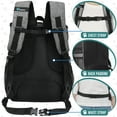 thumbnail image 4 of PetAmi Airline Approved Pet Carrier Backpack, Heather Gray, 4 of 7