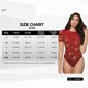 thumbnail image 5 of Balery Merry Christmas Body de cuello redondo de manga corta para mujer Tops de manga corta Tops básicos-XX-Large, 5 of 7