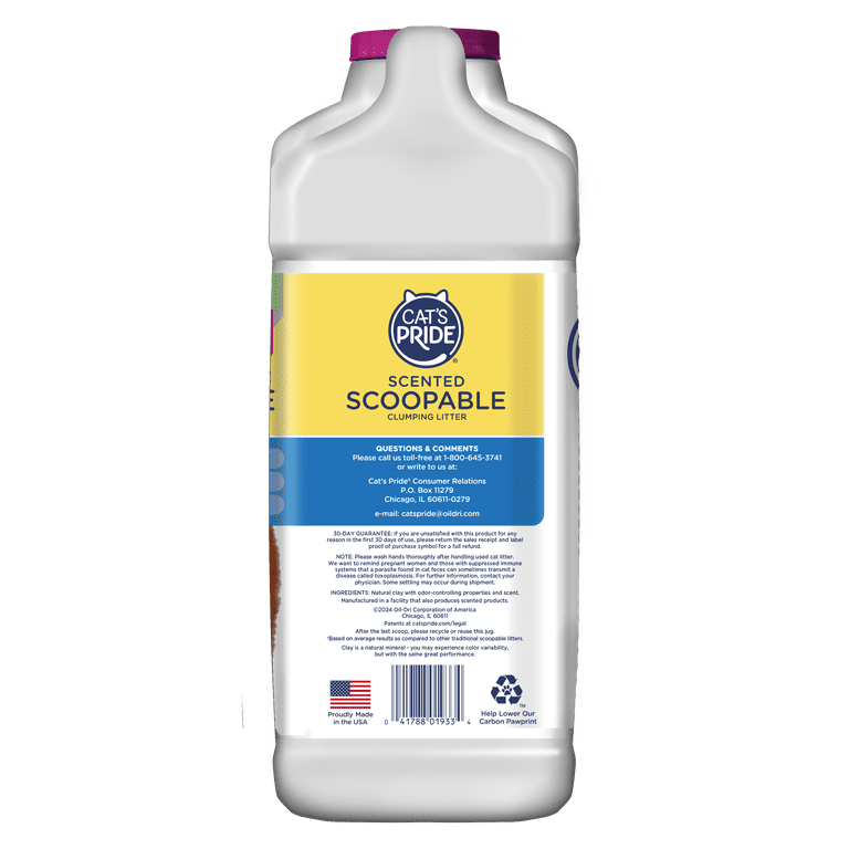 Scented Scoopable Clumping Cat Litter, 12 lb photo 2