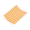 thumbnail image 3 of Pegatinas reflectantes para ruedas de bicicleta para bicicletas de equilibrio para niños: color naranja, mejoran la seguridad de los niños, 3 of 8