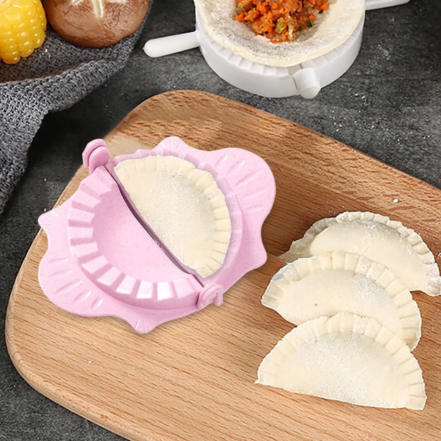 Kitchen Tools Dumpling Making Family Set Pattern Lazy Artifact Easy And Fast With Significant Results Pizza Making Set for Adults Dumpling round Flour Large Slotted Spoon Dumplings Turnover Device