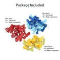 thumbnail image 3 of 60pcs T-Taps Wire Terminal Connectors Assortment Kit, Self-Striping Electrical Tap Connectors, with Quick Splice Terminals, and Fully Insulated-Male Spade Terminals (22-10 AWG), 3 of 8