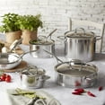 thumbnail image 6 of Demeyere Atlantis Proline 7 5.1-qt Stainless Steel Saute Pan with Helper Handle, 6 of 10