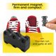 thumbnail image 5 of Magnetic Shoe Closure Fast Shoelace Closing 1 Pair (Black), 5 of 5