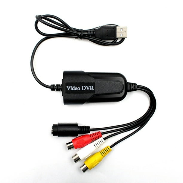 princip Legeme ejer Synpinya USB 2.0 Audio Video Capture DVR Card Adapter VHS to DVD Converter  for Windows 10/8/7/XP - Walmart.com