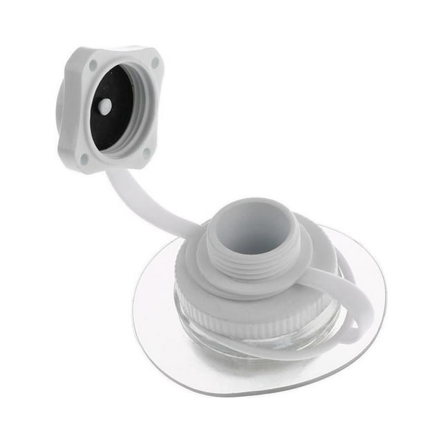 jinwen Replacement Air Valve Screw Twist Lock for Inflatable Rubber Dinghy Raft Air White