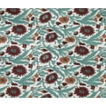 thumbnail image 4 of oneOone Cotton Flex Fabric Leaves & Floral Block Decor Fabric Printed BTY 40 Inch Wide, 4 of 4