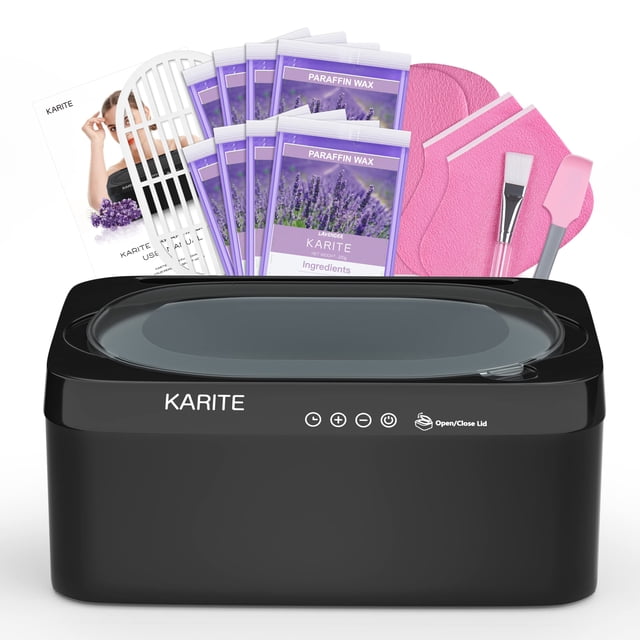 KARITE Paraffin Wax Machine for Hands and Feet with Auto Open Lid, Paraffin Bath,20Min Fast Wax Meltdown, Precision Temperature Control, 4500ml Paraffin Wa