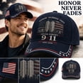 thumbnail image 6 of 9/11 Hat Never Forget Hats, Never Forget 343 Memorial Cap, 9/11 25th Anniversary Remembrance Hat for Women Men, 6 of 6