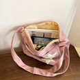 thumbnail image 2 of Bolso bandolera de lona de gran capacidad, moderno bolso de hombro con estrella pentagonal, moderno bolso de tela, 2 of 5