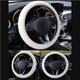thumbnail image 4 of Sidaley Cubiertas universales suaves y cálidas de felpa, cubierta para volante de coche, estilo de coche, decoración automática para invierno Automoción decorativa y accesorios No.2 Sidaley VI008743-02, 4 of 6