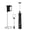 Black, variant on Oasiva Portable Electric Milk Frother Handheld With 2 Changeable Stirring executives For coffee flatwhite Shake Mixing