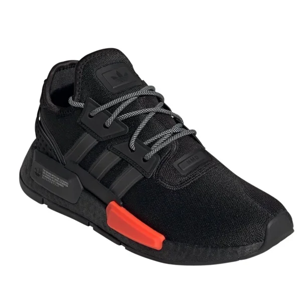 Adi-das NMD Black Sneakers Running Trainers Red Boost Originals Shoes Men Size