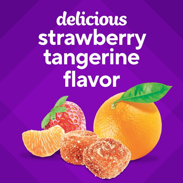 Vitafusion Zinc Gummy Vitamins with Vitamin C, Strawberry