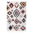 thumbnail image 3 of SAFAVIEH Morocco Skin Abstract Geometric Polyester Runner Rug, Cream/Multi, 2'2" x 8', 3 of 10