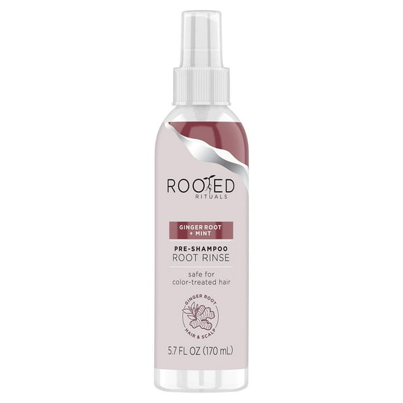 Rooted Rituals Ginger Root and Mint Pre-Shampoo Root Rinse 5.7 fl oz