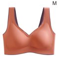 thumbnail image 1 of Sujetador sin costuras Sport Yoga Running Push up Chaleco Underwire Soft Sleep Mujer Ropa interior, Red, M Inevent AP001300-09B, 1 of 7