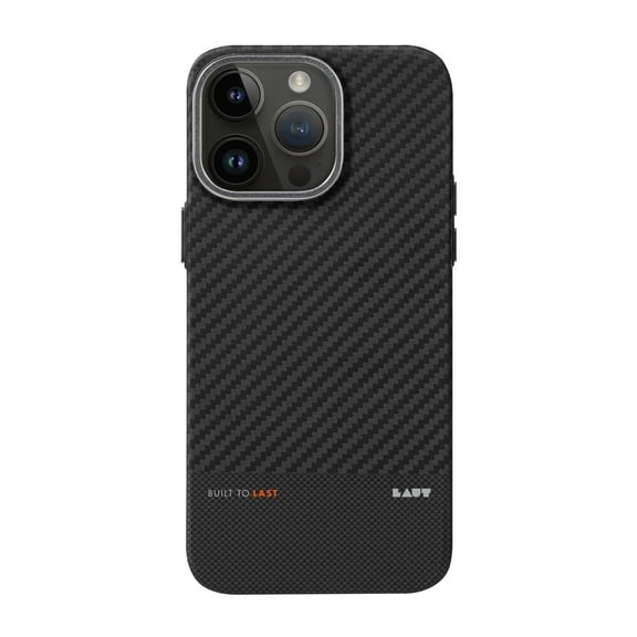 Laut - Kev Protect Aramid Fiber Case Compatible With Iphone 15 Pro Max - Black