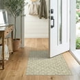 thumbnail image 2 of ODIKA 2'x3' Washable Doormat Farmhouse Watercolor Forest Motif Faded Botanical Hardwood Long for Entryway, Kitchen, Laundry Room, Non-Slip, Low Pile, 2 of 7