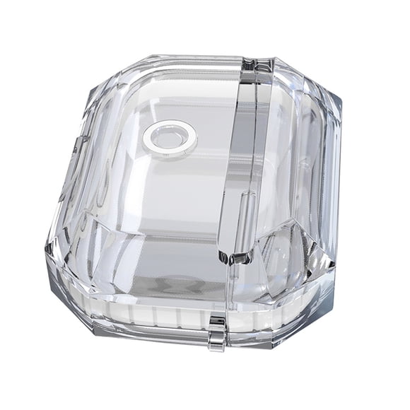 WRITWAA Cubierta De Plástico Transparente Para De Auriculares Con Acceso A Carga Sin Remover