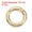 Light Gold, variant on Uxcell Spring O Rings, Metal Round Clips Keyrings Snap Buckle Clasps for Keychains Bags Purses Straps Dog Leashes DIY Craft Light Gold 0.8 Inch