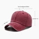 thumbnail image 2 of Gorra de béisbol con visera solar para mujer, de mezclilla lavada en la calle, de color sólido, personalizada, para hombre, 3 piezas, 2 of 6